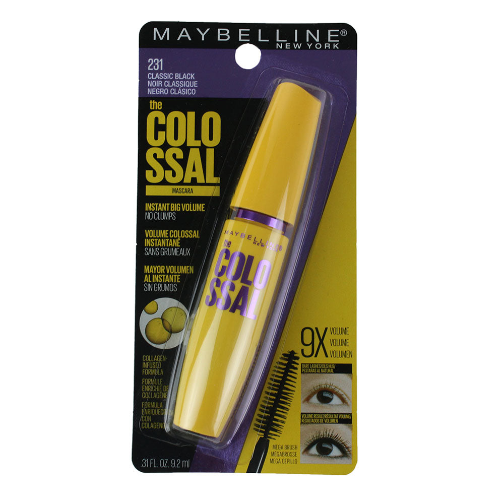 maybel’s Maybelline The Colossal Volum' Express Washable Mascara 9x- 231