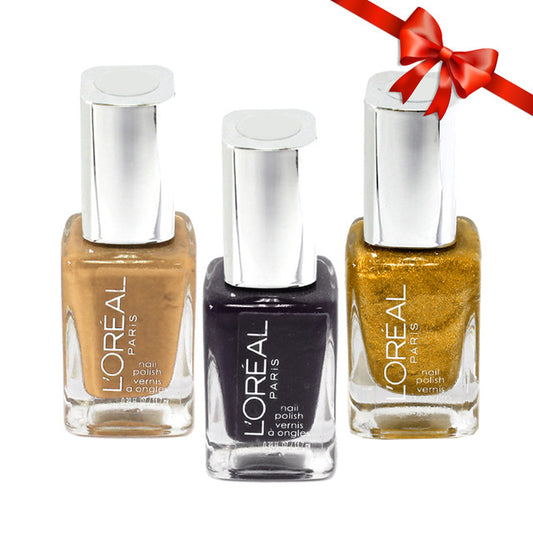 LOreal Nail Polish 3-pack