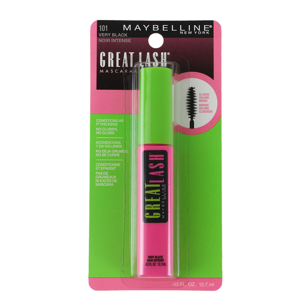 Maybelline Great Lash Washable Mascara – 101 Very Black (2722)