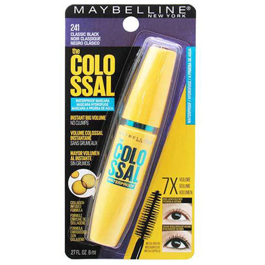Maybelline The Colossal Volum Express Waterproof Mascara 7x- 241 Classic Black (7044)