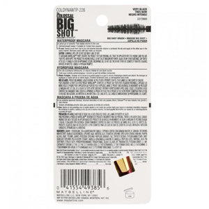Maybelline Volume Express Colossal Big Shot Waterproof Mascara -226 Very Black (3856)
