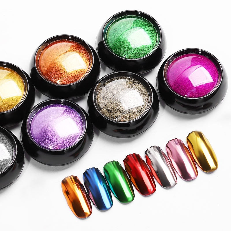 Nail Art Glitter Dipping Nails