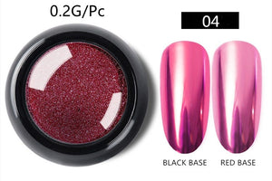 Nail Art Glitter Dipping Nails